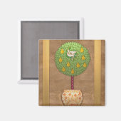 MAG009 Partridge in een Pear Tree Magneet (Voorkant / Achterkant)