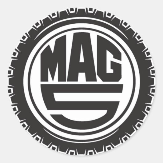 Mag 5 Stickers (Voorkant)