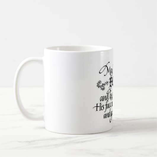 mag de heer u zegenen ? koffiemok (Links)