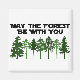 Mag het bos bij jou zijn? magneet