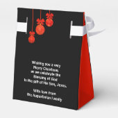 MAG HET LORD BLESS U Aantallen 6 CHRISTMAS Bedankdoosjes (Achterkant)