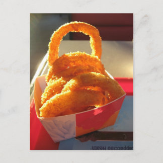 Mag ik daar een uienring mee hebben? briefkaart