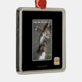 Mag ik dansen? metalen ornament (Rechts)