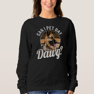 Mag ik dat Dawg German Shepherd Dog Pet Data Dawg Trui