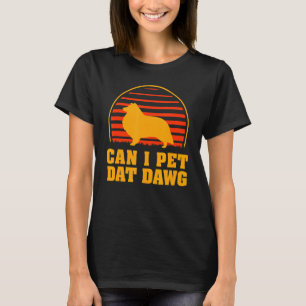 Mag ik dat Dawg Sheltie Dog Dwarf Scotch Sheh T-shirt