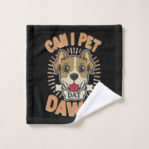 Mag ik die hond aaien washandje