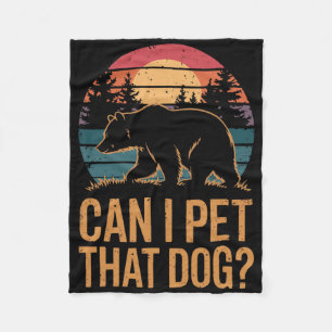 Mag ik die hondenbeer aaien 1  fleece deken