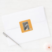 Mag ik disdance? vierkante sticker (Envelop)