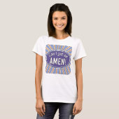 Mag ik een AMEN? T-Shirt (Voorkant volledig)