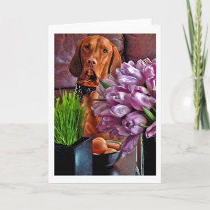 Mag ik één van die eieren hebben? feestdagen kaart