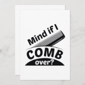 Mag ik even langskomen? bedankkaart (Voorkant / Achterkant)