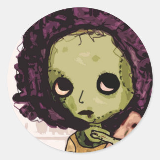 Mag ik het houden? ronde sticker