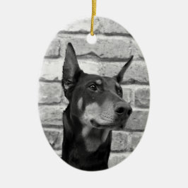 Mag ik je gezicht laten zien? keramisch ornament