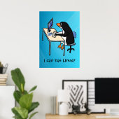 Mag ik Linux? Poster (Thuiskantoor)
