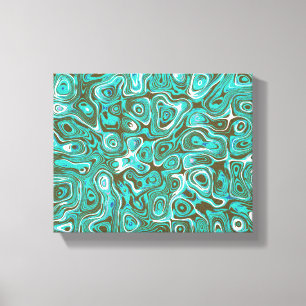 Mag ik U 1 Retro volgen, abstract modern voelen Canvas Afdruk