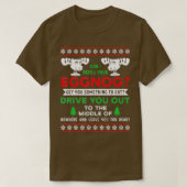 Mag ik uw Eggnog familie kerstvakantie hervullen? T-shirt (Design voorkant)