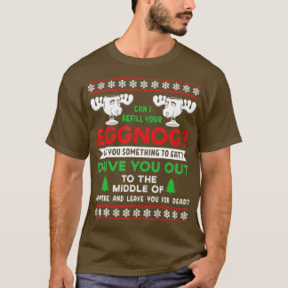 Mag ik uw Eggnog familie kerstvakantie hervullen? T-shirt