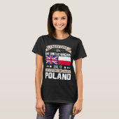 Mag in het Britse verhaal van start gaan in Polen T-shirt (Voorkant volledig)