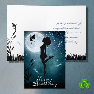Mag je dansen met Fairies Irish Dance Birthday? Kaart