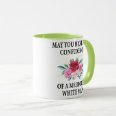 Mag je het vertrouwen hebben in een medio wit? mok (Voorkant rechts)