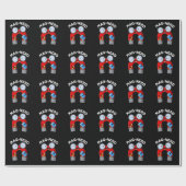 Mag-nerd Grappig Nerd Magneet Pun Dark BG Cadeaupapier (Vlak)