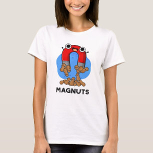Mag-noten Grappige Magneet Pun T-shirt