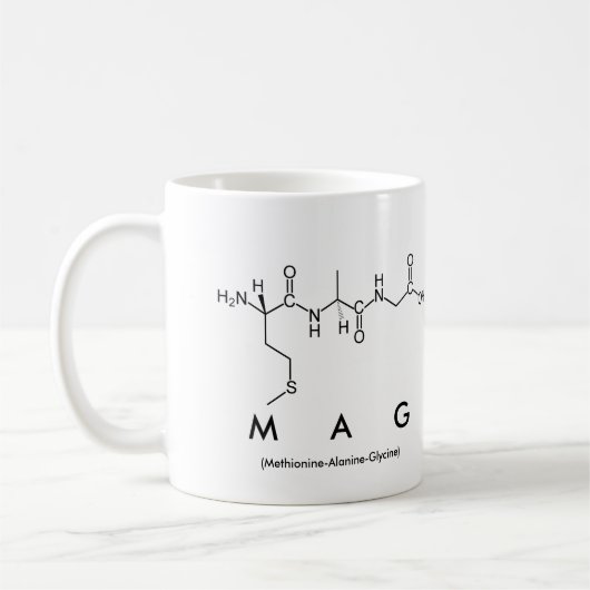 Mag peptide nom mug (Gauche)