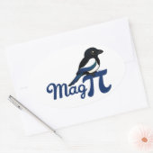 Mag PI Ovale Sticker (Envelop)