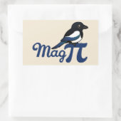 Mag PI Rechthoekige Sticker (Tas)