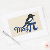 Mag PI Rechthoekige Sticker (Envelop)