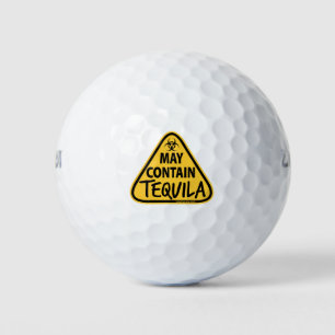 Mag Tequila bevatten - gelimiteerde tekens Golfballen