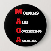 MAGA-Button Ronde Button 4,0 Cm (Voorkant)