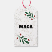 MAGA Christmas Cadeaulabel (Voorkant)