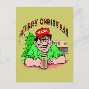 MAGA Kerstmis Feestdagenkaart