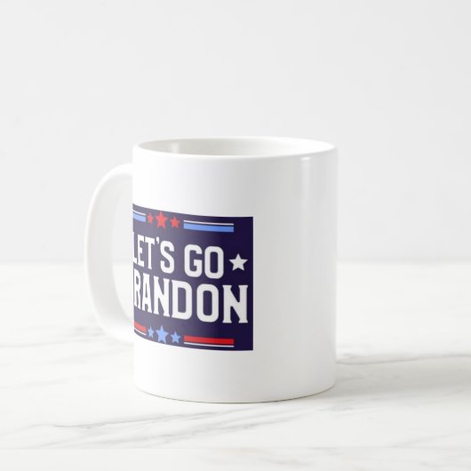 MAGA LAISSE ALLER BRANDON CAFÉ MUG (Devant gauche)