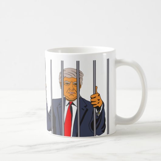 MAGA larmes Condamner Donald Trump 45 mug (Droite)