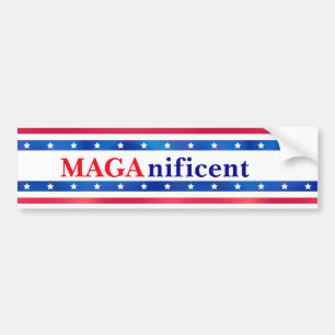 MAGA Maganificeerd Citaat Amerikaanse Patriot VS S Bumpersticker