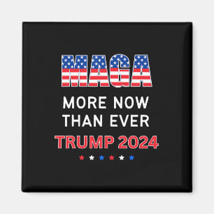 Maga nu dan ooit Trump voor President 2024 Magneet