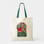 MAGA Prachtige kerstinkopen van Trump Tote Bag (Achterkant)
