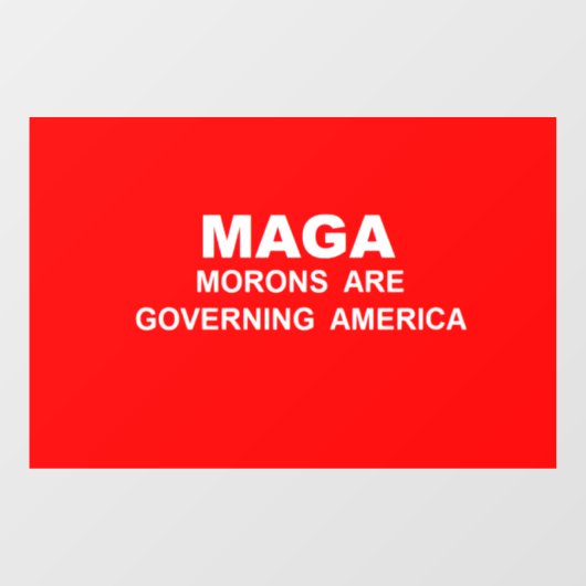 MAGA  RAAMSTICKER (Vel)