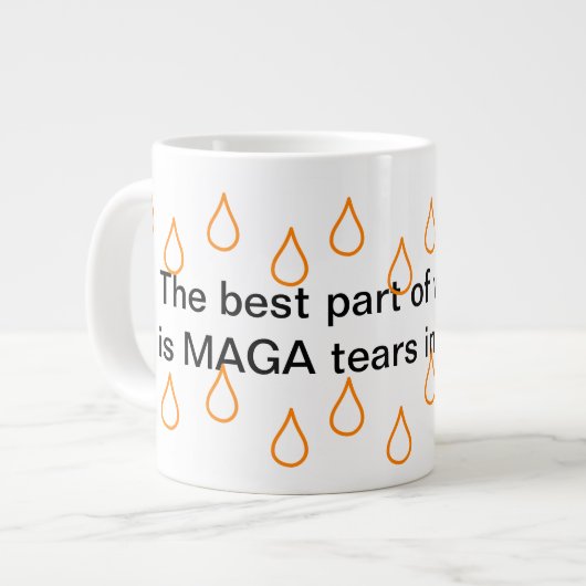 MAGA Tears Jumbo Mug (Devant gauche)