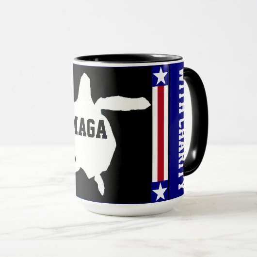 MAGA Tortues Mug (Devant droit)