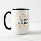 MAGA-tranen 15oz combinatiemogelijkheden Mok (Links)