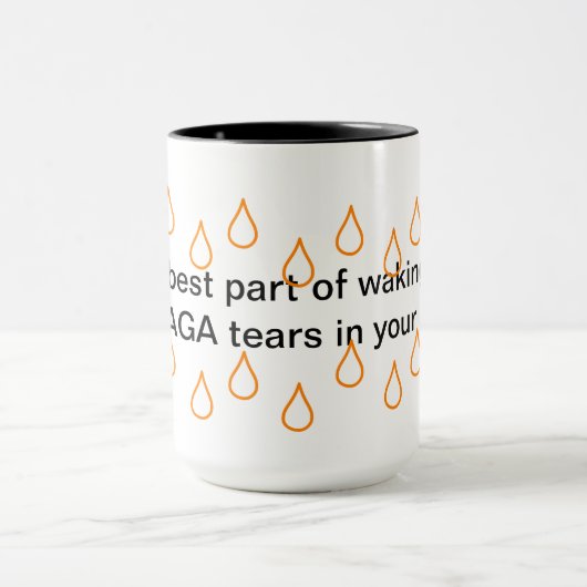 MAGA-tranen 15oz combinatiemogelijkheden Mok (Midden)