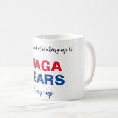 MAGA tranen 2020 Biden Trump mok (Voorkant rechts)