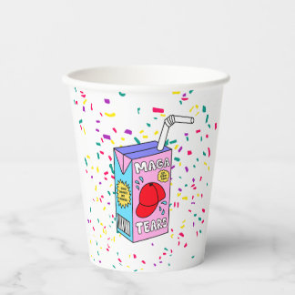 MAGA Tranen Feest Cups Papieren Bekers