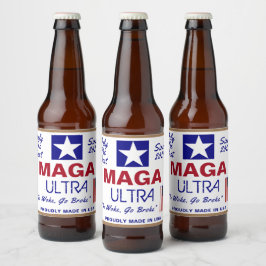 Maga Ultra Bier Etiket