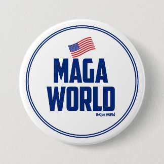 MAGA World Ronde Button 7,6 Cm