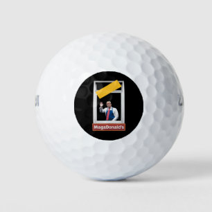 Magadonalds Trump 2024 Golfballen