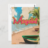 Magaluf vakantie Poster Briefkaart (Voorkant / Achterkant)